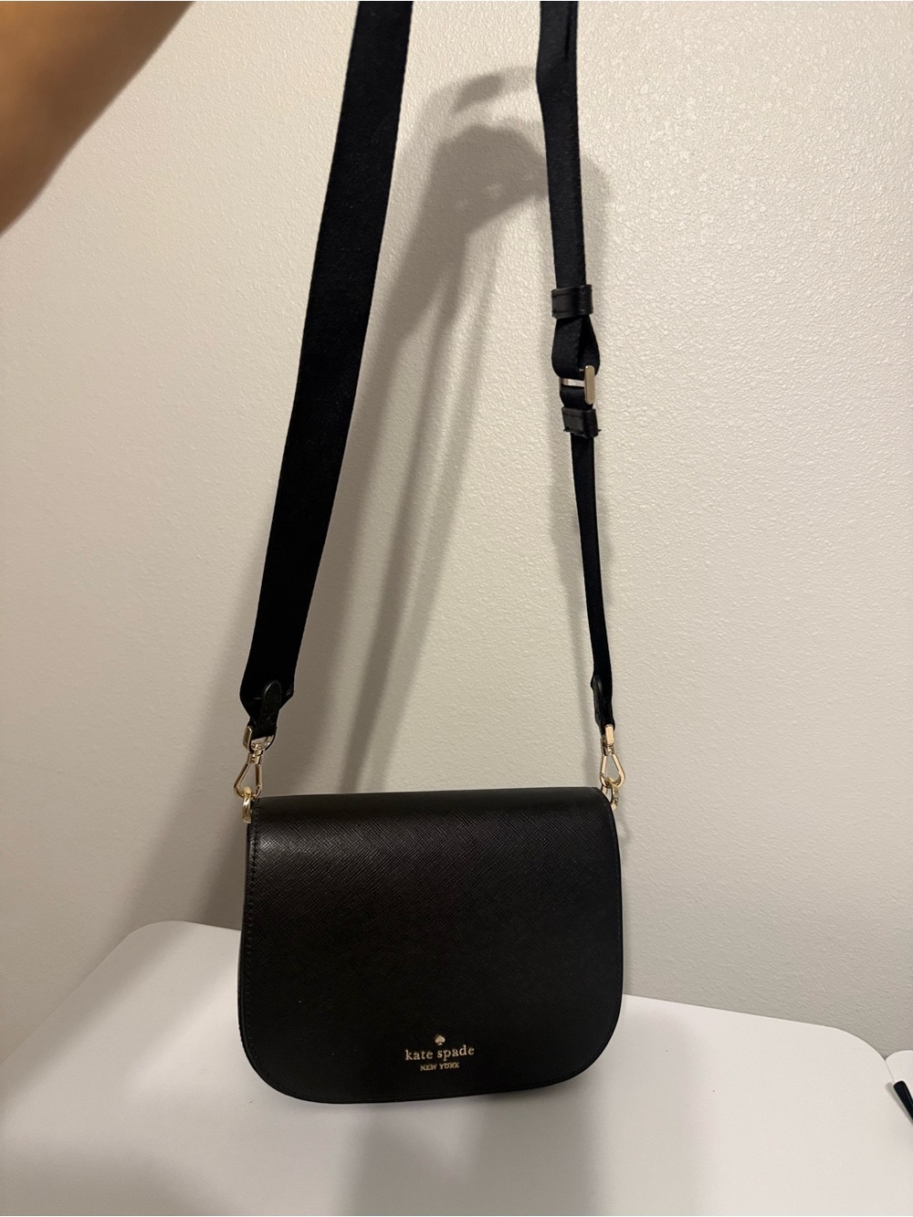 Kate Spade Madison Saffiano Leather Saddle Bag - Picture 4 of 5